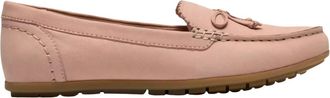 Clarks Elliotte Sail - Dames - Loafers - Roze - 37 EU - Leer - Schoenen