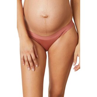 Cache Coeur Serena Maternity Brief in Terracotta at Nordstrom, Size X-Large