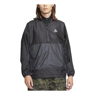 Nike Mens Nike Solid Color Zipper Long Sleeves Jacket Black DN3954-045