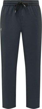 K-Way Merager Travel Pants - Heren - Sweatpants - Blauw - S - Nylon - Broeken