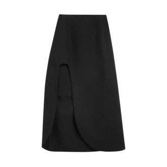 Jil Sander Rokken, Dames, Zwart, L, Rok 158