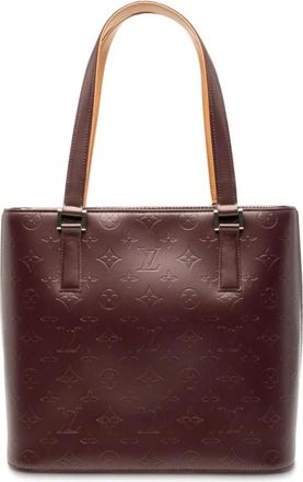 Louis Vuitton Pre-owned Tote Bags, female, Red, Size: ONE SIZE Pre-owned Leather Tote Bag