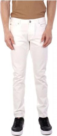 Emporio Armani Hombre, Vaqueros, Blanco, Talla: W36