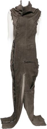 Rick Owens Distressed Panelled Dress