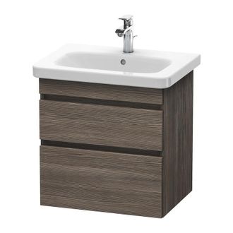 Duravit Duravit Durastyle Mueble De Pared 6480, 2 Cajones, 580mm, Para Durastyle, Color (frente/cuerpo): Pino Terra Decor - Ds648005151