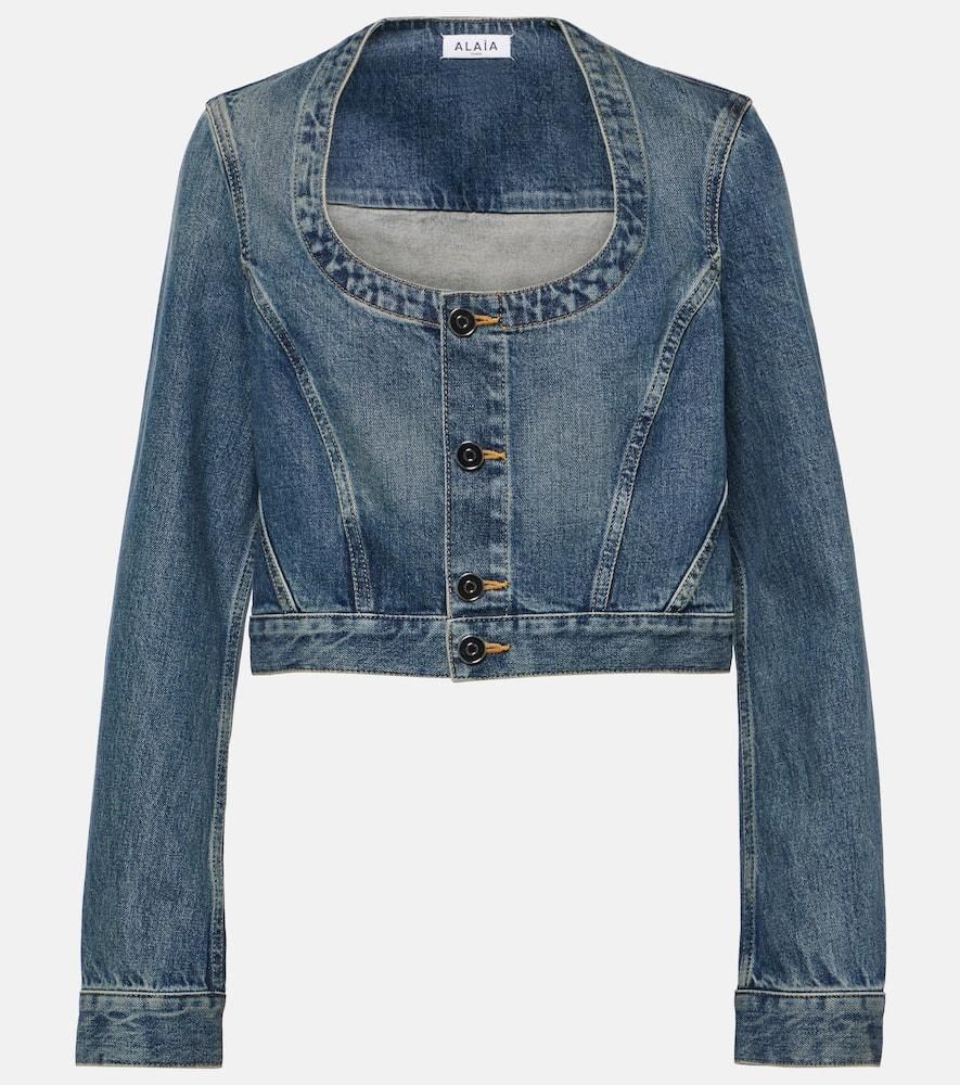 SALE【Alaia】スパイラル デニム ジャケット Alaia Denim Jackets − Sale: up to −42% | Stylight