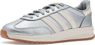 adidas Run 70s 2.0 Shoes Womens Running Shoes Silver Metallic/Off White/Grey : 10.5 B - Medium, Rubber