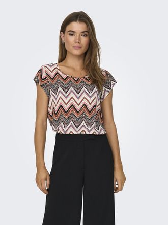 Only ONLVIC S/S AOP TOP NOOS PTM mit Allover Druck
