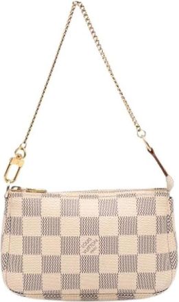 Louis Vuitton Pre-owned Mini Bags, female, White, Size: ONE SIZE Pre-owned Mini Bag