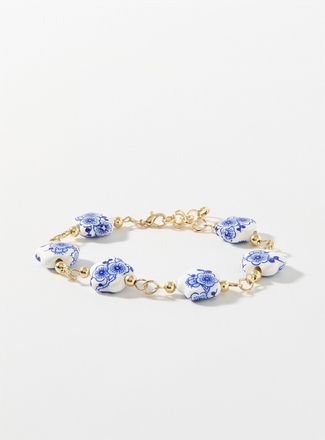 Simons Womens Blue flower bracelet