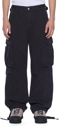 Ksubi Troop Cotton Cargo Pants in Black at Nordstrom, Size 30