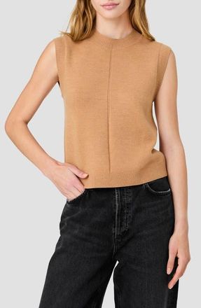 French Connection Babysoft Crewneck Sweater Tank in Camel Mel at Nordstrom, Size X-Large