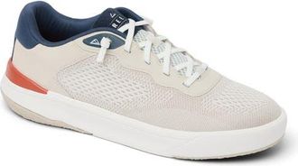 Reef Shoreline Del Mar Sneaker in Tan/white/navy at Nordstrom, Size 9.5