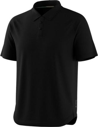 Smartwool Active Mesh Polo Merinoshirt f&uuml;r Herren | schwarz
