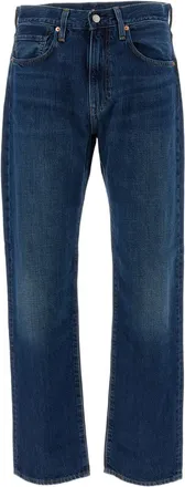 Levi's Blue Straight-Leg Denim Jeans
