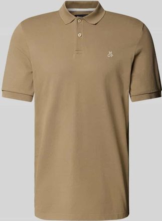 Marc O'Polo Regular Fit Poloshirt aus reiner Baumwolle in Beige, Gr&ouml;&szlig;e L
