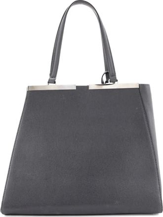 Fendi 3Jours Bag Leather Large tote bag - Grijs