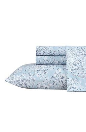 Wrangler Prairieland Paisley Throw Blanket in Blue at Nordstrom Rack, Size Queen