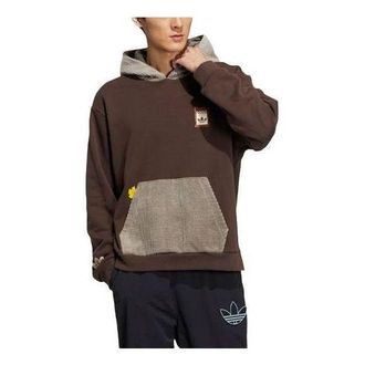 adidas originals x Melting Sadness Hoodie Brown HY4187