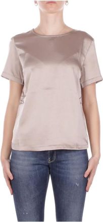 Max Mara Mujer, Blusas y Camisas, Beige, Talla: M