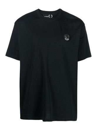 Fred Perry Logo-patch short-sleeved t-shirt