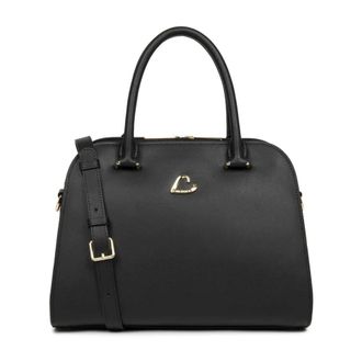 Lancaster City Philos Leren Tas Zwart - Dames - Handtassen - Zwart - ONE Size - Leer - Tassen