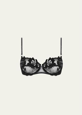 Lise Charmel Cuir Sexy Couture Embroidered Demi Bra