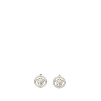Versace Earrings, female, Gray, Size: ONE SIZE Medusa 95 Earrings