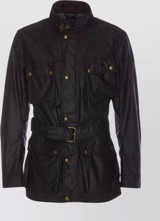 Belstaff waist belt brass hardware jacket