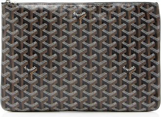 Goyard Goyardine Canvas Senat MM Pouch