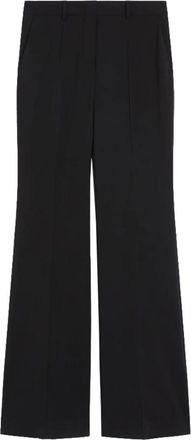 Sportmax Broeken, Dames, Zwart, M, Zwart Hangar Modieuze Kleding