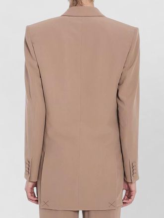 Saint Laurent silk oversized double-breasted blazer