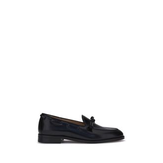 Valentino Garavani Knoopdetail Leren Loafers