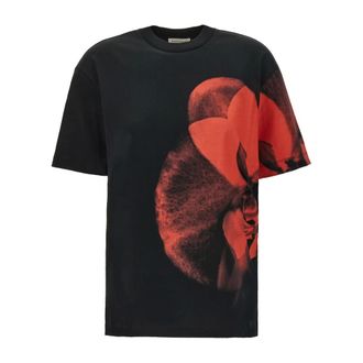 Alexander McQueen T-shirt - female - Alexander McQueen - T-Shirts - Black - 2XS - Tops