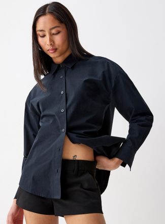 Twik Womens Oversized solid shirt