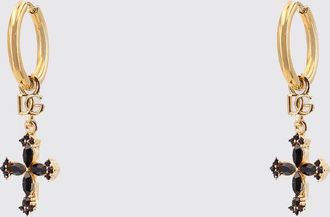 Dolce & Gabbana Orecchini Dolce & Gabbana in ottone con croci pendenti