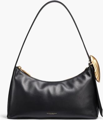 DKNY Georgette Shoulder in Black/gold at Nordstrom