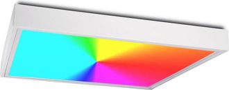 Trade Shop Trade Shop - 94w Led L&aacute;mpara De Techo Rgb+3000k Rgbw 24v Cromoterapia L&aacute;mpara De Techo 62x62cm