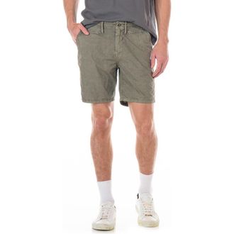 Original Paperbacks Palm Springs Cotton Chino Shorts in Olive at Nordstrom, Size 32