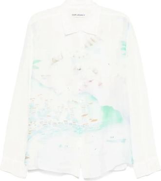 Our Legacy Overhemden, Heren, Veelkleurig, M, Stijlvol Shirt voor Mannen