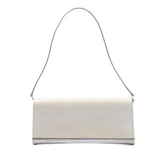 Louis Vuitton Pre-owned Shoulder Bags, female, Beige, Size: ONE SIZE Pre-owned Leather Shoulder Bag