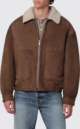 Salvatore Santoro Suede Shearling Jacket with Patch Pockets