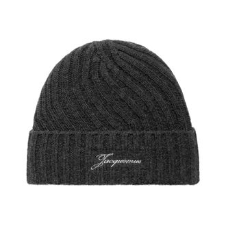 Jacquemus Cap - Dames - Hoeden - Grijs - ONE Size - Accessoires