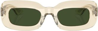 Oliver Peoples 1966C rectangle-frame sunglasses - women - Acetate - 49 - Neutrals