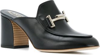 Tod's sandalen met chunky hak - Zwart