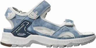 Mephisto Womens Westside Sport Sandal In Blue Heaven/blue Heaven