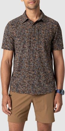 Outdoor Research Astroman Short Sleeve Sun Shirt in Sedona Traverse Print at Nordstrom, Size Xx-Large R