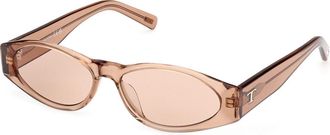 Tod's TO0362-H 45E Womens Sunglasses Brown Size 57