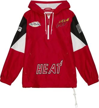 Mitchell & Ness Giacca NBA Heat - Rosso