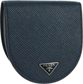 Prada Pre-owned Wallets, female, Blue, Size: ONE SIZE Pre-owned Vintage Wallet